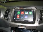 Apple CarPlay v provozu s iPhone 5